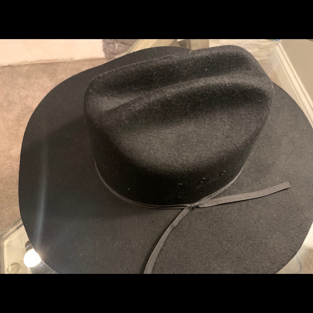 Vintage Black Cowboy Hat